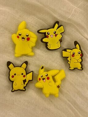 Pokemon Croc Charms, Jibbitz - Set #28